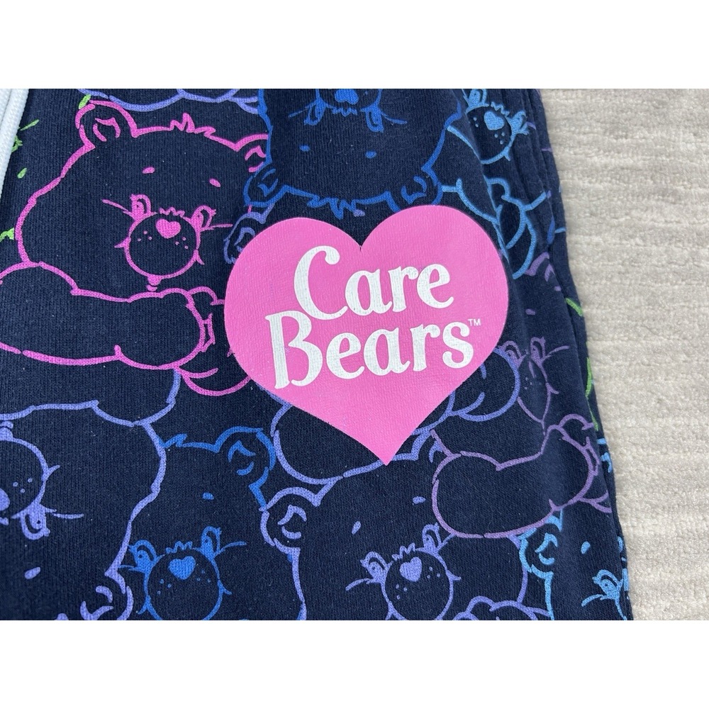 Care Bears Joggers Juniors Large Blue AOP Drawstring Pull On Elastic Waist - Picture 5 of 13